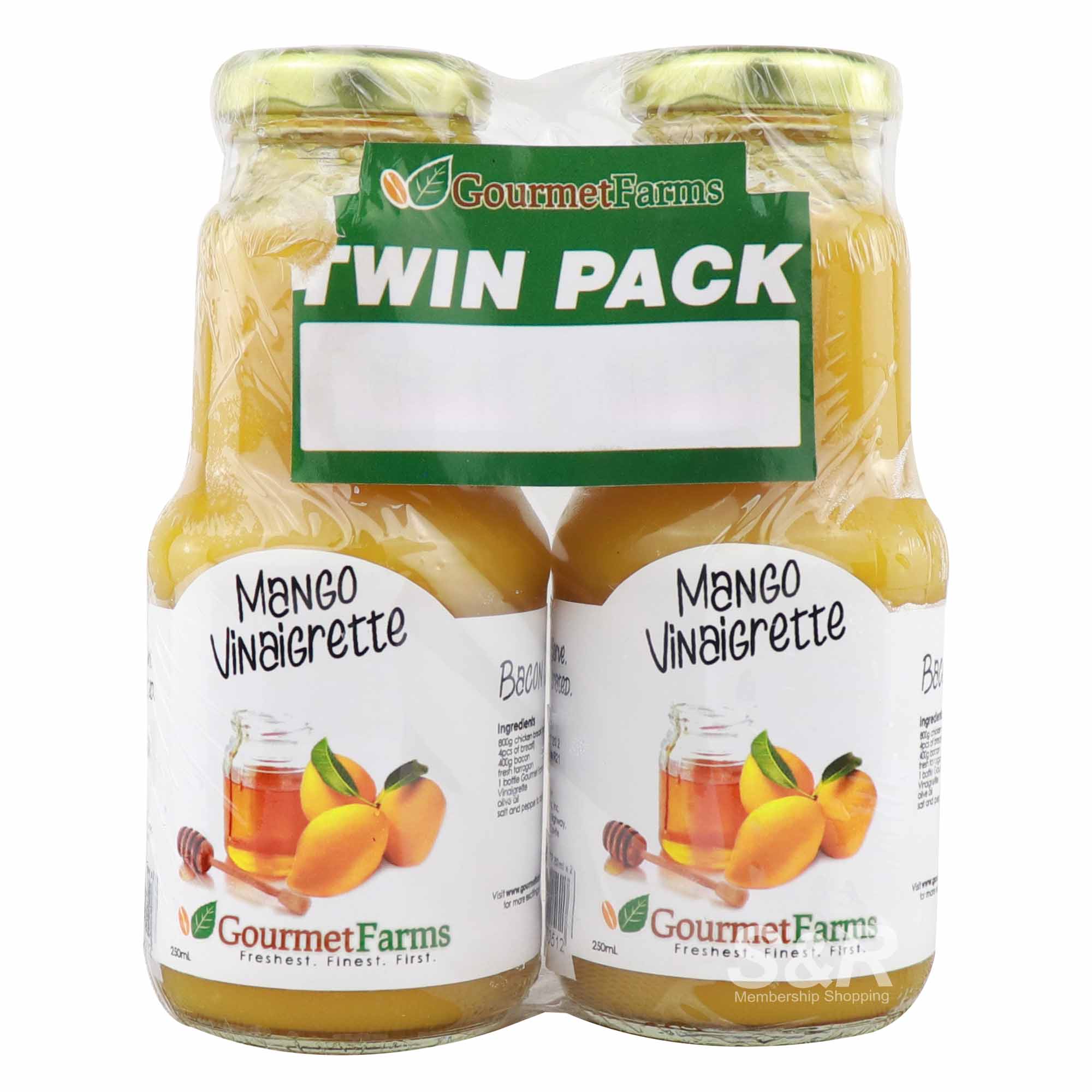 Gourmet Farms Mango Vinaigrette 2pcs Gourmet Farms Mango Vinaigrette 2pcs